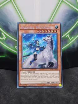 Yugioh Valkyrie Brunhilde SHVA-EN004 Secret Rare 1st Edition NM - Image 1