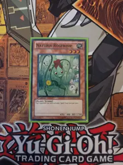 YUGIOH NATURIA ROSEWHIP HA02-EN041 SUPER 1ST ED NM/VLP - Image 1