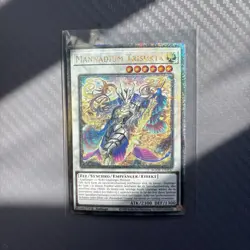 Mannadium Trisukta German AGOV-DE037 Quarter Century Secret Rare 1st Ed. YuGiOh - Image 2