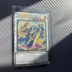 Mannadium Trisukta German AGOV-DE037 Quarter Century Secret Rare 1st Ed. YuGiOh - Image 4