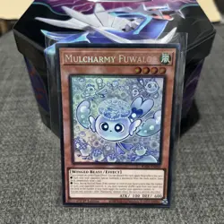 Yu-Gi-Oh Mulcharmy Fuwalos RA04-EN050 Collectors Rare 1st Edition Mint Condition - Image 1