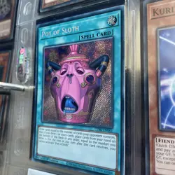 Pot Of Sloth CORI-EN061 YU-GI-OH! Secret Rare - Image 2