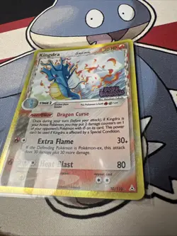 Kingdra Delta Species 10/110 Pokemon EX Holon Phantoms Reverse Holo Card - Image 4