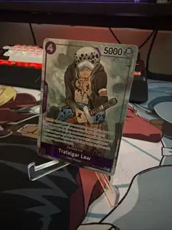 ST10-010 Trafalgar Law One Piece Card Game OP07 Treasure Rare English - Image 4