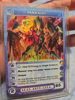 Maxxor Foil (Max Speed) 1st Edition Ultra Rare Dawn of Perim Chaotic Card TCG - Image 2