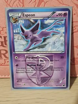 Espeon - 48/116 Uncommon BW Plasma Freeze Pokemon Card Lp Tcg Card - Image 1