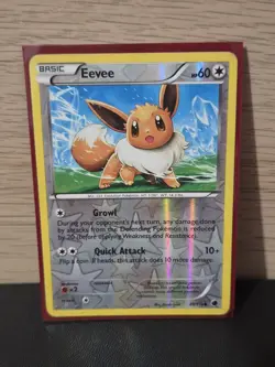 Eevee 89/116 B&W Plasma Freeze Pokemon Card Reverse Holo Foil Rare Hp - Image 1