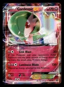 Gardevoir EX 78/114 EX Rare Holo Steam Siege Pokemon Card - Image 2