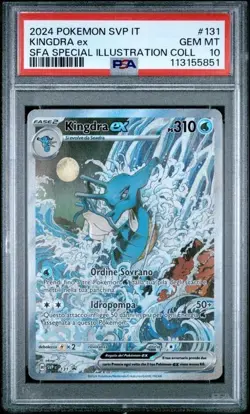PSA 10 Kingdra ex #131 Segreto Fiabesco Pokemon Card Italiano ITA MINT - Image 1
