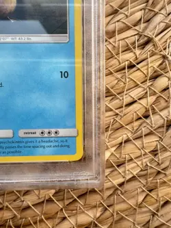 Pokemon 2019 Sun & Moon Psyduck-Holo Detective Pikachu #7 Card PSA 9 - Image 5