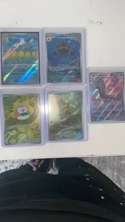 Pokemon TCG Pokemon Holo 10-Card Lot Rowlet Chespin Claydol Aurorus - Image 3