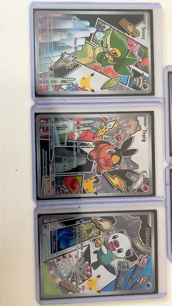 Nintendo Pokemon TCG First Partners + Chinese Holo Promo 5-Card Lot Snivy + more - Image 2