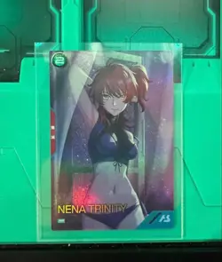 Japanes Gundam Arsenal Base Summer Festival 2026 NENA TRINITY PROMO CARD - Image 1