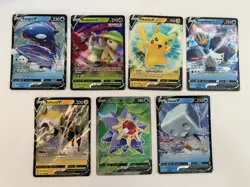 Pokemon V Card Bundle of 7 cards including Starmie V (Full Art); Astral Radiance - Image 1