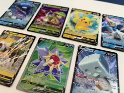 Pokemon V Card Bundle of 7 cards including Starmie V (Full Art); Astral Radiance - Image 4