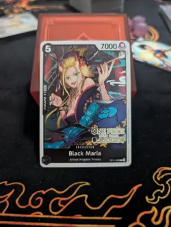 One Piece Black Maria Judge Pack Vol. 7 OP11-089 One Piece Promotion Card NM - Image 1