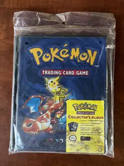 1999 Original Pokemon Trading Card Game Collector's Album NEW Sealed! USA - Image 1