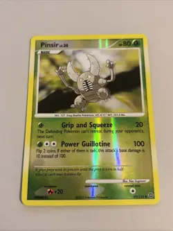 Pinsir Reverse Holo 59/132 Pokemon Card Secret Wonders - LP - Image 1