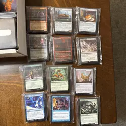 100 MTG Magic The Gathering Cards-Guaranteed 5 Rares-Chance At Mythics/ Bulk Lot - Image 2