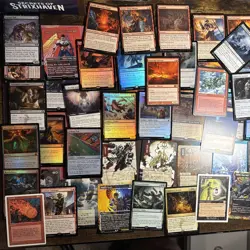 100 MTG Magic The Gathering Cards-Guaranteed 5 Rares-Chance At Mythics/ Bulk Lot - Image 3
