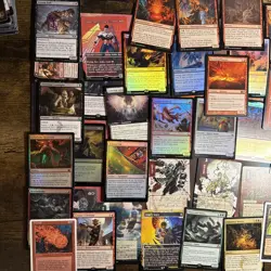 100 MTG Magic The Gathering Cards-Guaranteed 5 Rares-Chance At Mythics/ Bulk Lot - Image 4