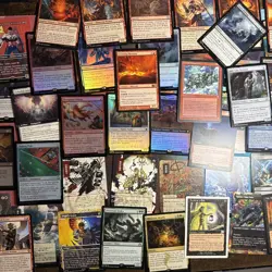 100 MTG Magic The Gathering Cards-Guaranteed 5 Rares-Chance At Mythics/ Bulk Lot - Image 5