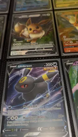 Eevee Evolutions V Promo Complete SWSH 9 Card Set Eeveelutions Pokemon TCG NM - Image 2