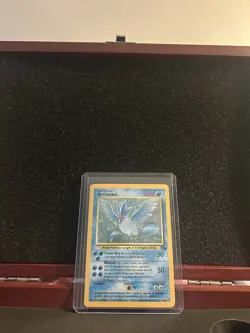 Pokemon TCG Articuno Fossil Holo Unlimited Rare Card 2/62 - Image 1