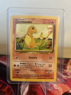 Pokemon TCG Charmander Base Set, Unlimited Common Card 46/102 - Image 1