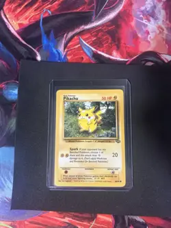 Pokemon TCG Jungle Pikachu Card 60/64 Unlimited Regular Common - Image 1