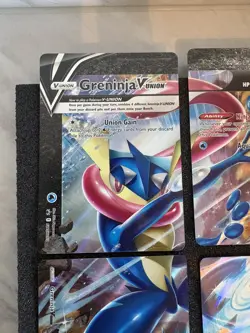 Greninja V-Union SWSH155 - 158 Special Ultra Rare Promo 4 Pokemon Cards - Image 4