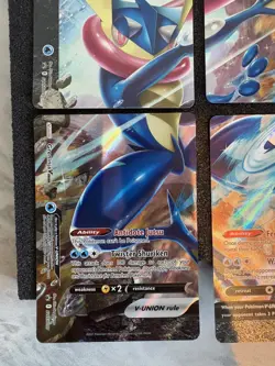 Greninja V-Union SWSH155 - 158 Special Ultra Rare Promo 4 Pokemon Cards - Image 5