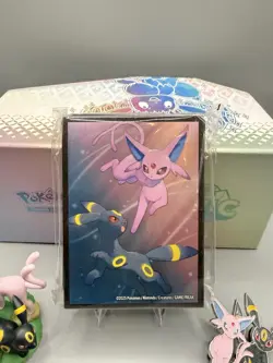 Pokemon TGC Prismatic Evolutions Card Sleeves Pack/Pin/Game Piece - Image 2