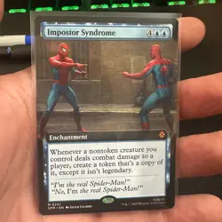 Imposter Syndrome 0251 Extended MTG Marvel Spider-man Non Foil NM/M - Image 1