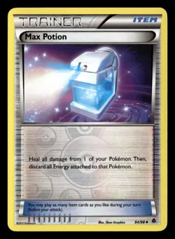 Max Potion 94/98 Reverse Holo Uncommon Emerging Powers Pokemon Card - Image 2