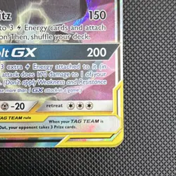 Pokemon TCG Pikachu & Zekrom GX TAG TEAM 33/181 SM-Team Up UR Holo EN 240HP - Image 3