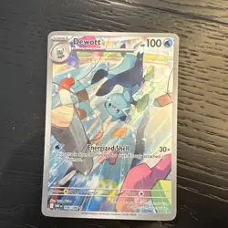 POKEMON - DEWOTT - 106/086 - ILLUSTRATION RARE - S&V WHITE FLARE - Image 1