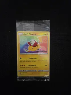 Ash's Pikachu SM108 'I Choose You' Movie Promo 2017 Pokemon English SEALED - Image 1