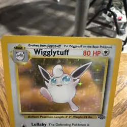 Pokemon TCG Wigglytuff Jungle 16/64 Holo Unlimited Holo Rare - Image 3