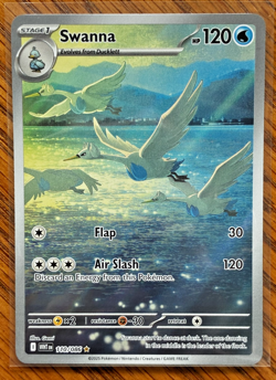 Swanna 110/086 Sv: White Flare Illustration Rare Holo- Pokemon - Image 1