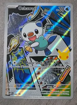 Oshawott 051 ME: Mega Evolution Promo NM Pokemon Promo First Partner Series 2 - Image 1