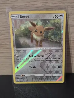 Pokemon TCG Eevee Cosmic Eclipse 167/236 Common Reverse Holo - Image 1