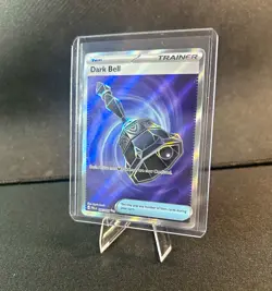 Pokemon TCG Dark Bell Pitch Black Holo Full Art 106/084 EN - Image 1