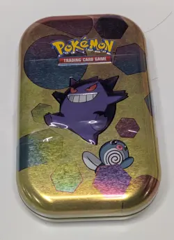 Pokemon 151 Mini Tin - Gengar & Poliwag 2 Booster Packs - Image 1