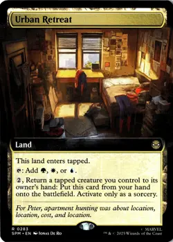 NM - Urban Retreat (Extended Art) R Marvel's Spider-Man 283 - Image 1