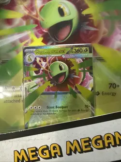 Pokemon TCG Ascended Heroes Mega Meganium ex Box-New/Factory Sealed - Image 2