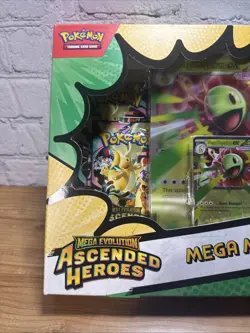 Pokemon TCG Ascended Heroes Mega Meganium ex Box-New/Factory Sealed - Image 3