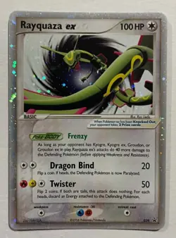 2006 Pokemon Rayquaza EX Black Star Promo #039 Holofoil. Minor crease. RARE! - Image 2