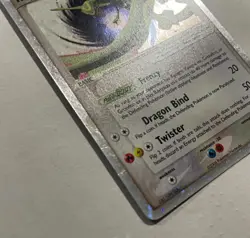 2006 Pokemon Rayquaza EX Black Star Promo #039 Holofoil. Minor crease. RARE! - Image 3