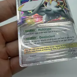 Pokemon TCG Arceus LV.X DP53 Diamond and Pearl Black Star Promos Holo - MP - Image 4